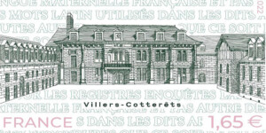 Un timbre pour la Cité internationale de la Francophonie