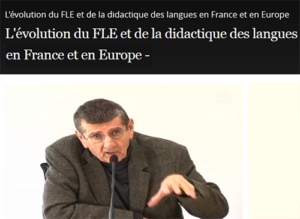 Regard sur la didactique des langues depuis les années 50