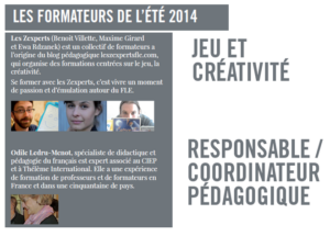 Sessions d&rsquo;été de l&rsquo;École communautaire > les inscriptions c&rsquo;est maintenant !