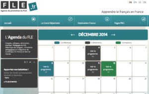 L’Agenda du FLE > tous les événements à venir en décembre