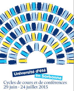 L’Université d’été en Sorbonne > du 29 juin au 24 juillet