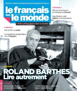 Le Français dans le monde > Novembre – décembre