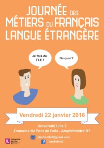 Journée des métiers du FLE > aujourd&rsquo;hui à Lille