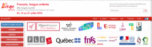 Congrès mondial des professeurs de français > le site en ligne