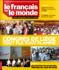 Le Français dans le monde > Septembre-octobre 2016