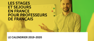 Nouveau sur Fle.fr ! Le calendrier des stages pour professeurs en France